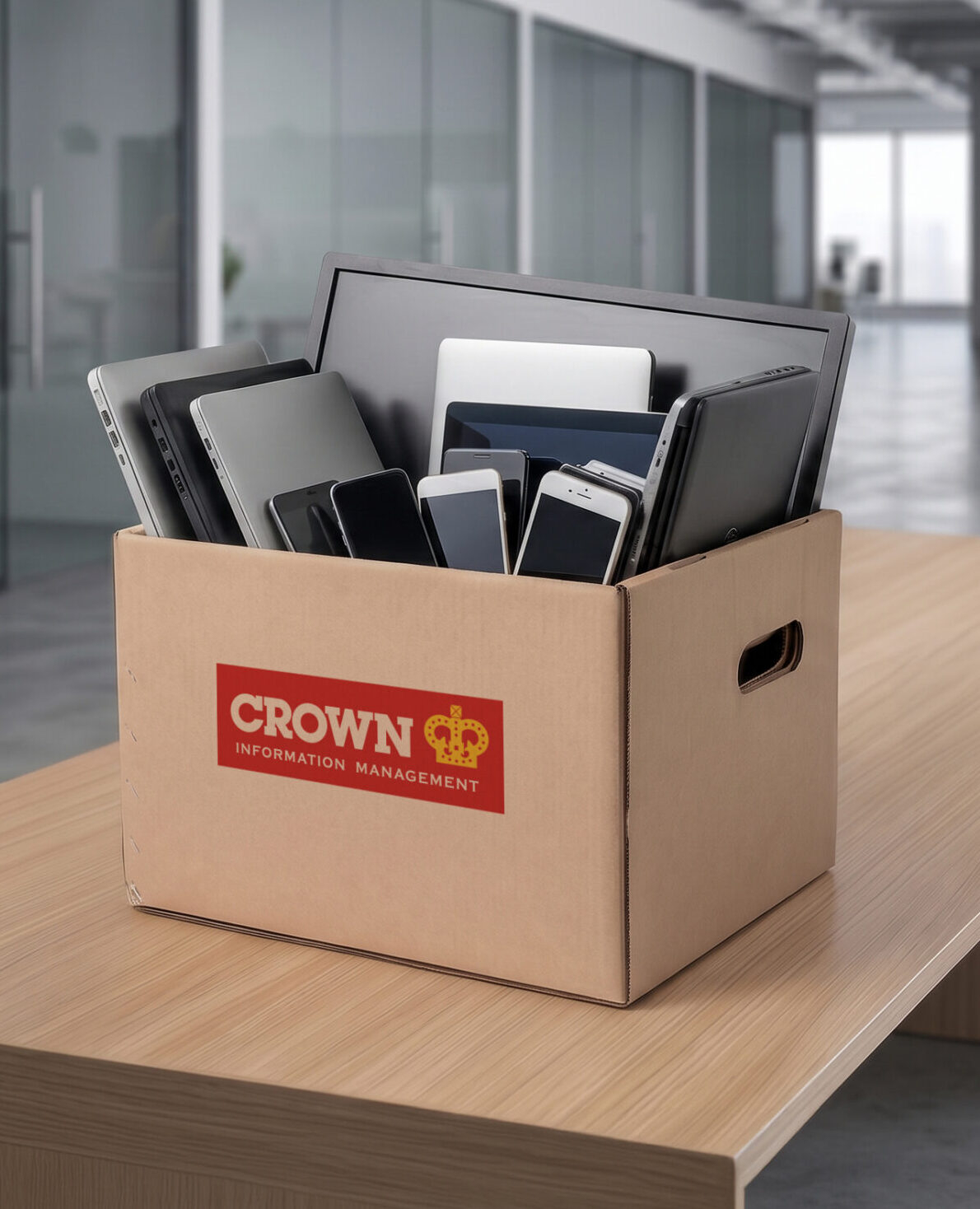 Devices in box