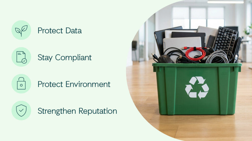 Responsible ITAD protects your data and environment